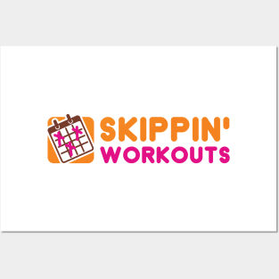 Skippin' workouts Posters and Art